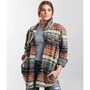 O'NEILL | Collins Superfleece Southwest Boho Shacket | M